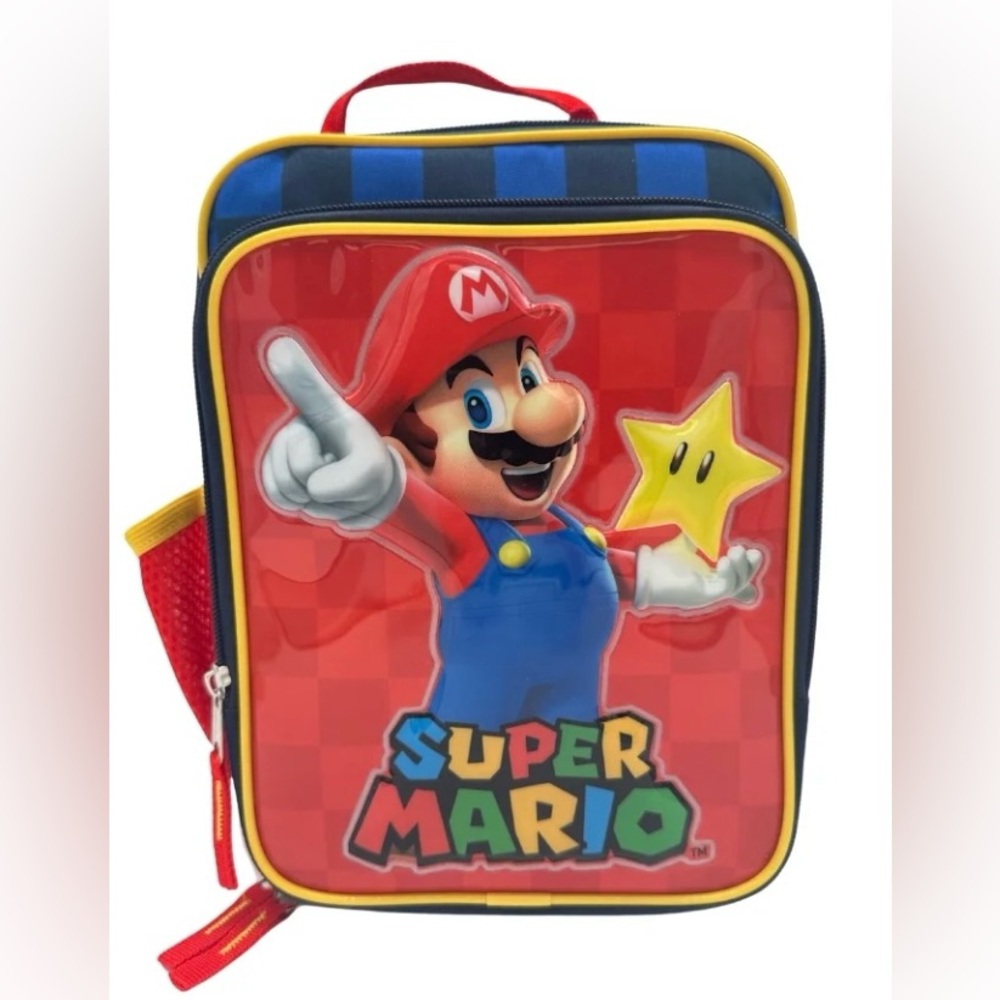 Nintendo Super Mario Kids Insulated  Lunch Bag